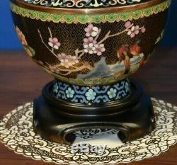 26 Pair Of Chinese Cloisonne Vase Lamps Asian-oriental-porcelain-japanese