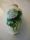 9 1/2 Tall Mid Century Silver Wire Japanese Cloisonné Vase