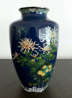 A Fine Japanese Cloisonne Vase by Hayashi Kodenji