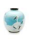 A Fine Japanese Cloisonne Enamel Musen-jippo Vase Attr Gonda Hirosuke