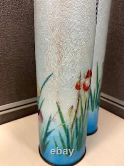 A Japanese Ginbari Cloisonne Double Vase (formerly sold by Christie's)