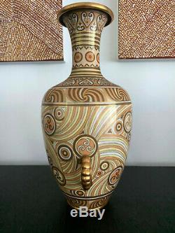 A Large Japanese Art Deco Cloisonne Vase