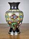 A Large Japanese Cloisonne Vase Made By Inaba Company