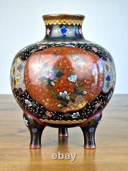 An Interesting Japanese Cloisonne Dragon Koro Meiji Era