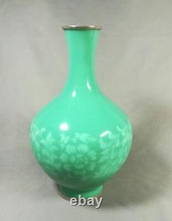 Ando Cloisonne Vase 9.6 inch tall Japanese art Pot