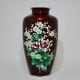 Ando Cloisonne Translucent Red Glaze Wired Vase/with Box