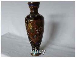 Antique Asian Cloisonne Vase Signed