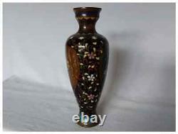 Antique Asian Cloisonne Vase Signed