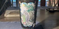 Antique Chinese Cloisonne Enamel Vase early 1900s ROC period