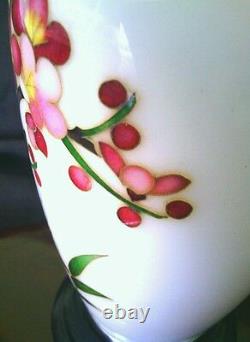 Antique Japanese Ando Jubei cloisonne Cherry Blossom vase 5 ca 1910
