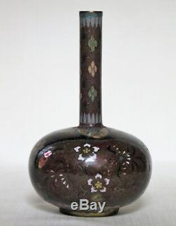 Antique Japanese Cloisonne Bud Vase
