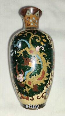 Antique Japanese Cloisonne Vase