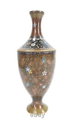 Antique Japanese Cloisonne' Vase Unusual Style