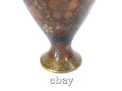 Antique Japanese Cloisonne' Vase Unusual Style