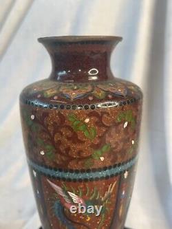 Antique Japanese Cloisonné Vase from 1846-1923