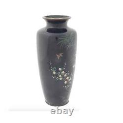 Antique Japanese Meiji Period Cloisonne Vase