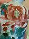 Antique/vintage Japanese Cloisonne Foil Vase. Floral Scene 7