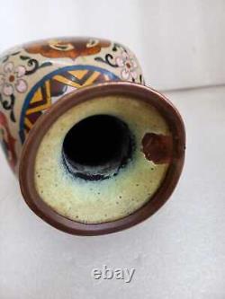 Antique rare Japan Japanese cloisonne Meiji period 1868 vase decore decor 1912