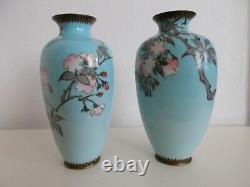 Beautiful Meiji Era 19th Century Japanese Cloisonne Vase