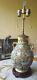 Beautiful Vintage Japanese Champleve' Cloisonne Vase Lamp Excellent Condition