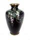 CloisonnÉ Silver Wire Vase Japanese Meiji Period Silver Wire