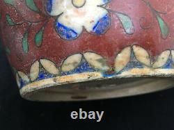 Ceramique Cloisonné Totai Japanese Vase Antique Japon