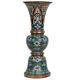 China / Japan Fr. 20. Jh. A Chinese Or Japanese'gu' Cloisonne Vase Chinois Qing
