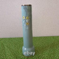 Cloisonne Tube Vase 8.2 inch tall Japanese Pot by Tamura