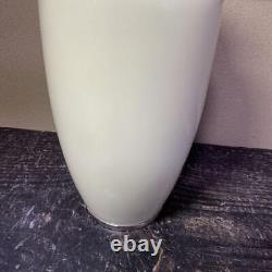 Cloisonne Vase Cattleya flower pattern 8.6 inch tall Pot Japanese