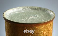 Elegant Japanese Saikosha Cloisonne Vase with Two Cranes Motif