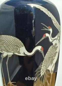 Enamel Cloisonne Vase by Hayashi Yojiro, Meiji Period