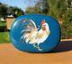 Exquisite Japanese Cloisonne Cockerel Rooster Box In Style Of Namikawa Sosuke