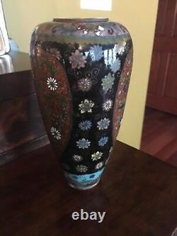 Fine 19th Century Antique Japanese Cloisonne Vase 8.5 Inches
