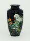 Fine Japanese Cloisonne Enamel Vase By The Highly Respected Hayashi Kihyoe