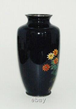 Fine Japanese Cloisonne Enamel Vase by the Highly Respected Hayashi Kihyoe