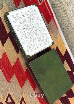 Finest Pair Of A+ Quality Rare Antique Japanese Cloisonne Box Meiji Period