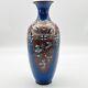 Gorgeous Antique Japanese Cloisonne Enamel Meiji Period 12 Vase