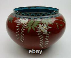 Gorgeous Antique Japanese Large Jardiniere 12 inches