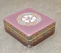 Important Japanese Meiji Cloisonne Box by Hayashi Tanegoro