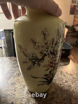 Inaba cloisonne company vase