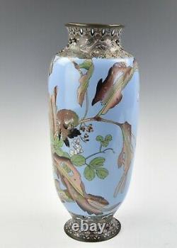Japanese Antique Cloisonne Vase, Meiji