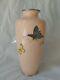 Japanese Cloisonne Butterfly Vase Faint Mark, Possibly Ando