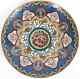 Japanese Cloisonné Charger 19 C Meiji Period 12 Inch Diameter #1