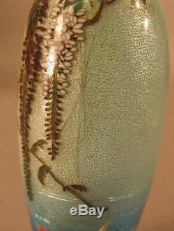 Japanese Cloisonne Vase By Hattori Tadasaburo Circa 1900
