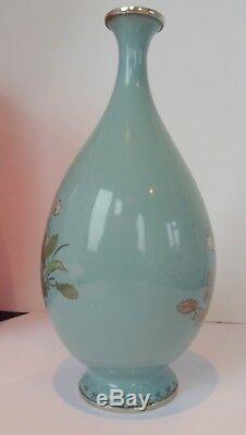 Japanese Cloisonne Vase Meiji Period
