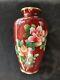Japanese Cloisonne Vase With Roses