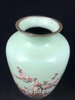 Japanese Cloisonne Vase by Ando Jubei