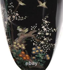 Japanese Meiji Period Kodenji Style Cloisonne Vase