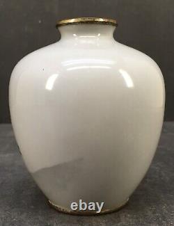 Japanese Meiji Wireless Cloisonné Vase attributed to Namikawa Sosuke