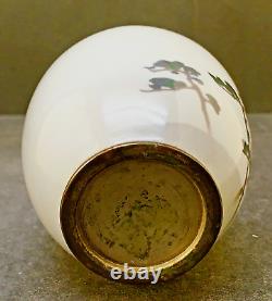 Japanese Meiji Wireless Cloisonné Vase attributed to Namikawa Sosuke